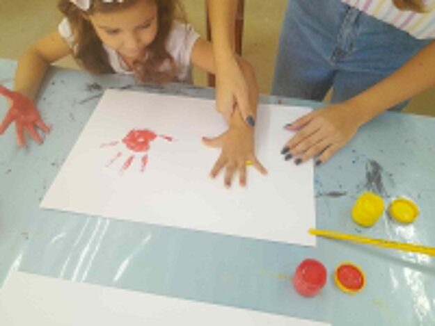 crianças artes